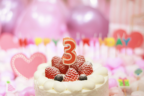 『誕生日ケーキ』のフリー写真画像[ID:3137]