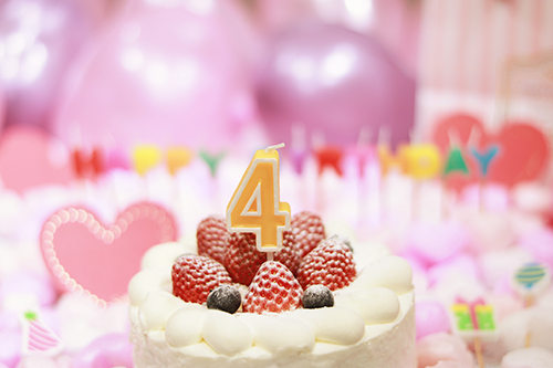 『誕生日ケーキ』のフリー写真画像[ID:3141]