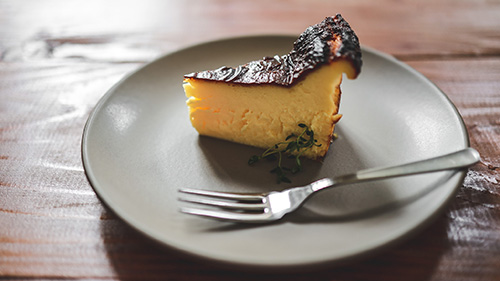 『バスクチーズケーキ』のフリー写真画像[ID:15562]