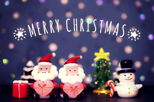 アニメーションgif クリスマス Merry Christmas のフリー画像 おしゃれなフリー写真素材 Girly Drop